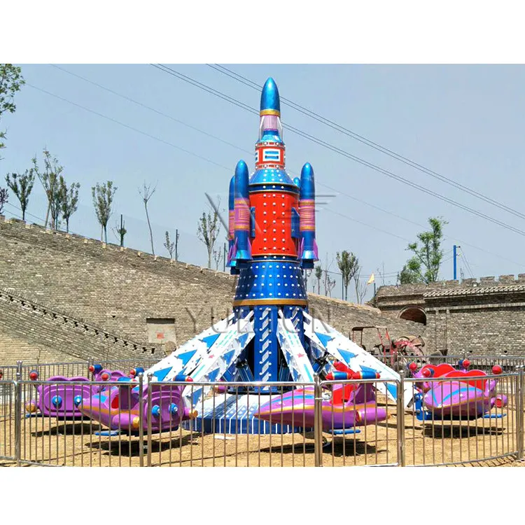 16 Seats Kids Outdoor Amusement Park Rotating Airplane Plane Rides Game For Children