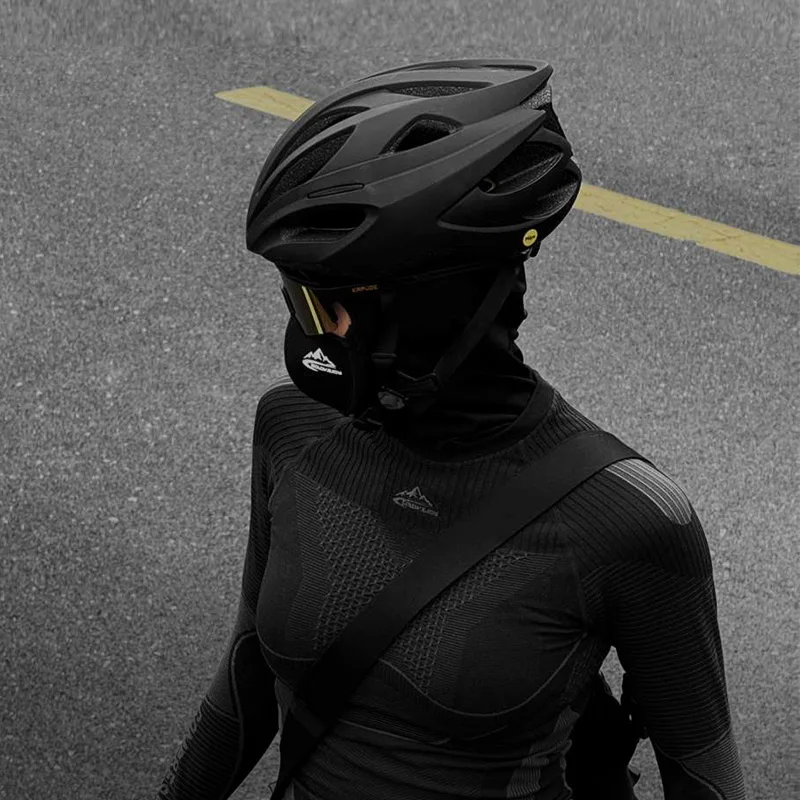 GOLOVEJOY DTJ47 Outdoor Cycling Motorcycle Magnetic Mask Balaclava With Fleece Lining Windproof Full Face Balaclava