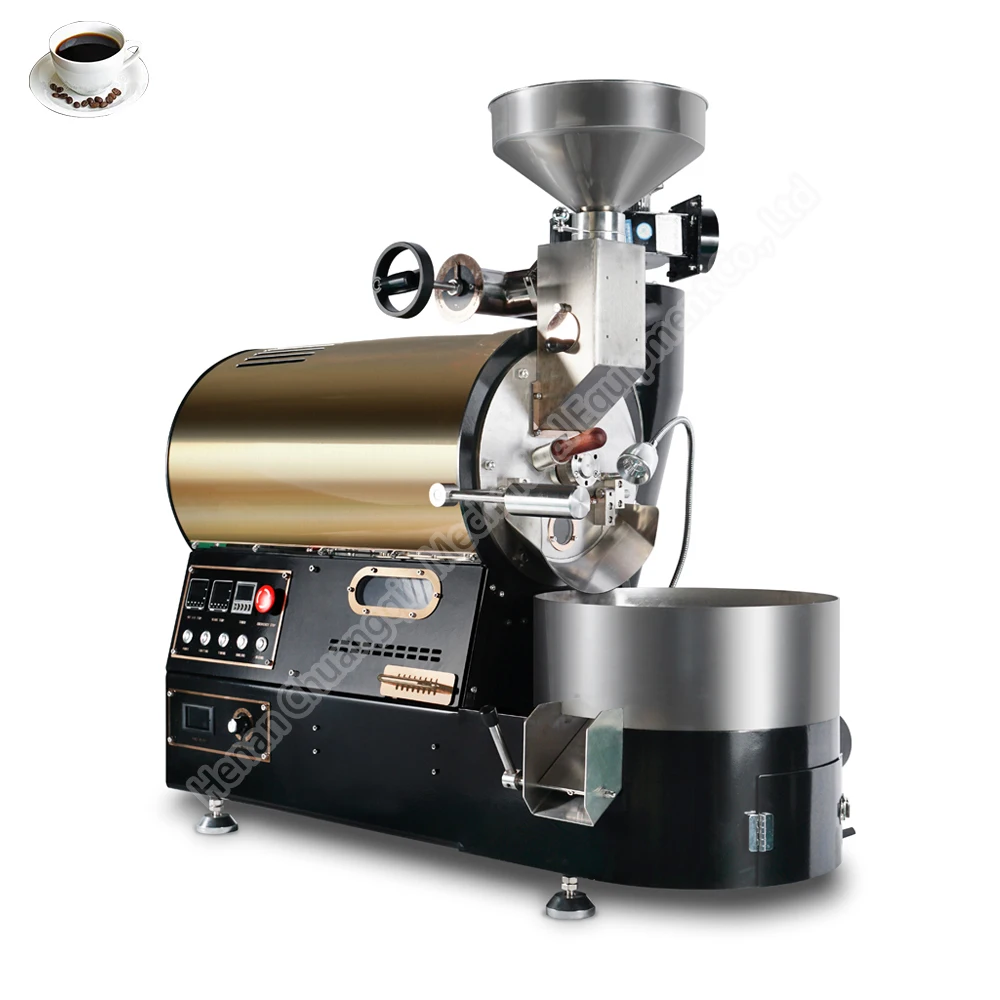 3kg Coffee Machine Roaster For Bean Electric&gas Coffee Roaster Full Automatic Coffee Roaster