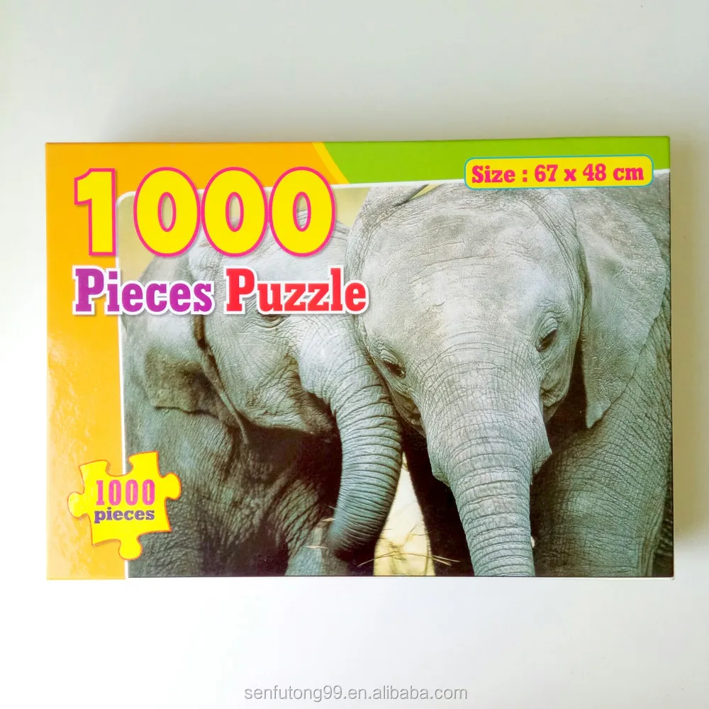 Custom Sublimation Brain Teaser Jigsaw Personalized Puzzle 1000 Piece