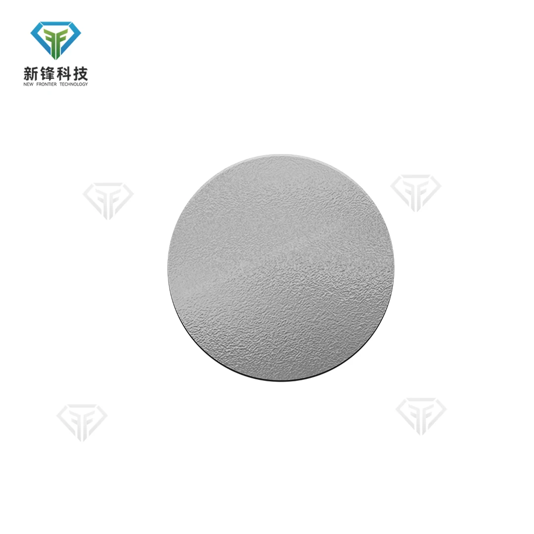 light weight diamond aluminum composite round heat sink for magnetic semiconductor motherboard CPU