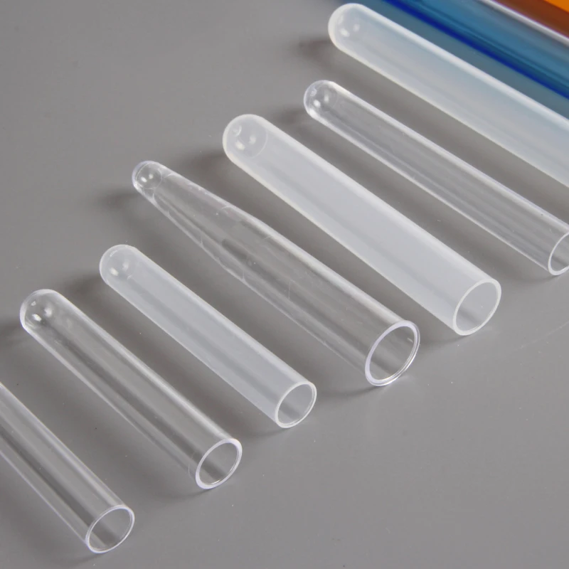 Одноразовый лабораторный материал PP/PS, различные размеры, различные цвета, испытательная трубка