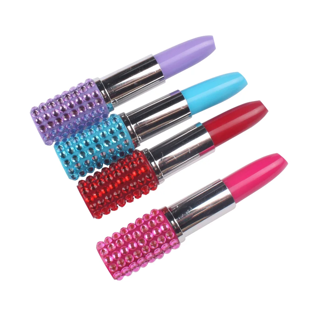 Новинка дешевая Акция пишущая ручка логотип губная помада шариковая ручка