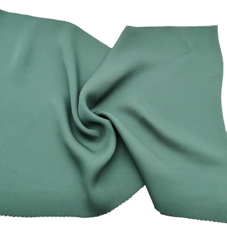 
 Горячая продажа 19 мм Двойной Шелковый жоржет ткань для свадебного сари  