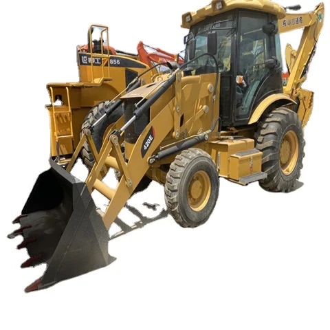 Cheap Used Caterpillar Cat 420 416E 416F 420F 428f 430f Backhoe Loaders Caterpillar 420 416 428 Backhoe for  Sale