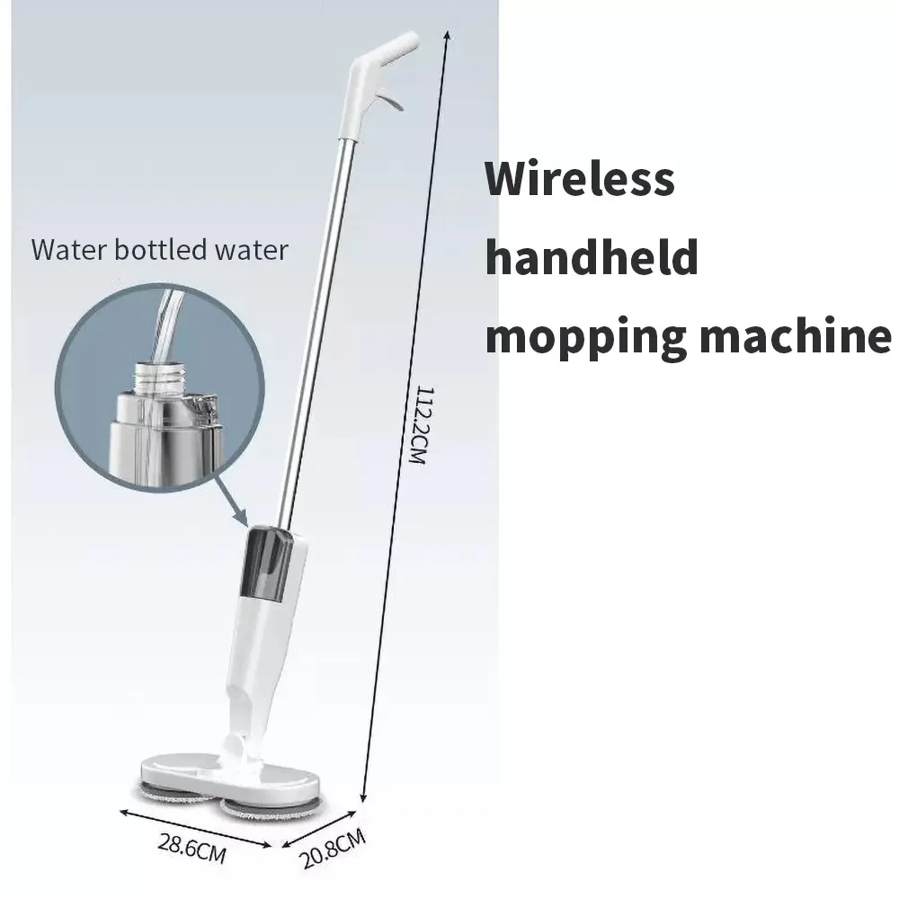 Best Selling Wireless Spray Mop Electric Floor Mopping Machine Mop Cleaner for Household