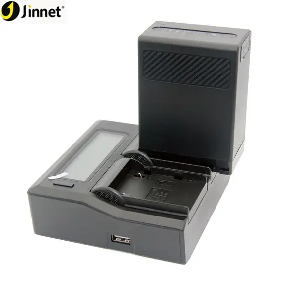 Jinnet Lcd двойное зарядное устройство для Canon BP-A30 BP-A60 BP-A90 BP-A65 батареи