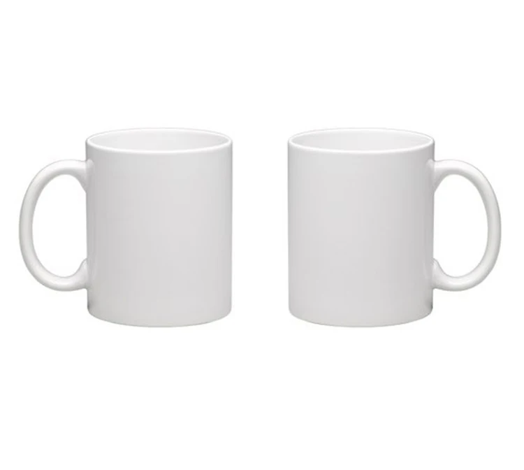 11oz Sublimation Mug White Blank Ceramic Sublimation Coated Mug DIY Mug Sublimation Printing