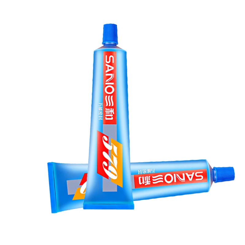 SANVO Custom 579 Blue High Quality Automotive Adhesives Middle High-temp RTV Silicone Gasket Maker 54g