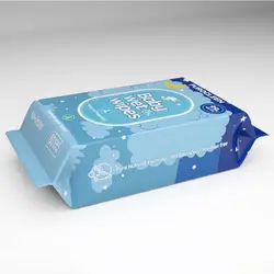 BR Popular selling  Bamboo Biodegradable Baby Wipes Chemical Free 99.9% Pure Water No harsh ingredients