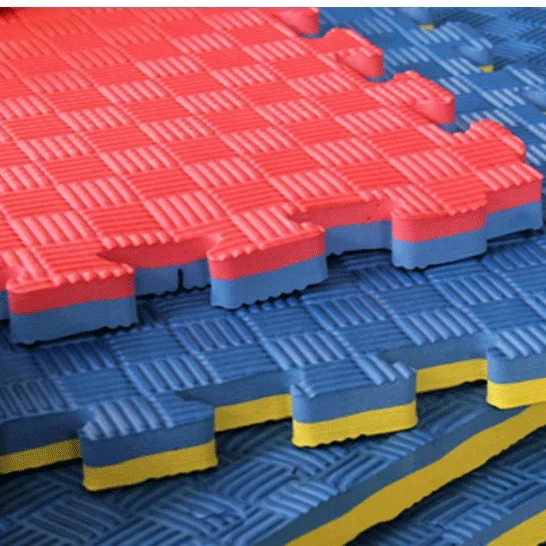 Large Thickened Colorful Puzzle Tatami  EVA Foam Play Mat For School Gym Taekwondo  100 x 100 CM