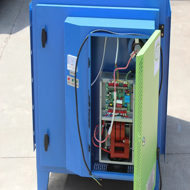 
Lvcheng industrial electrostatic precipitator price air cleaners lampblack machine smoke eater filter for chimney 