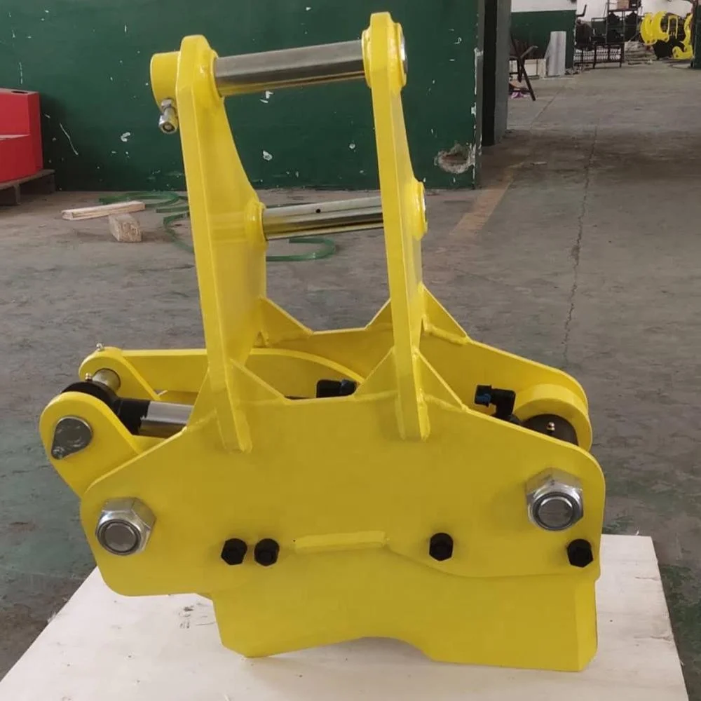 Excavator adapter wood chopper tree branch harvester cutter grapple head with shear