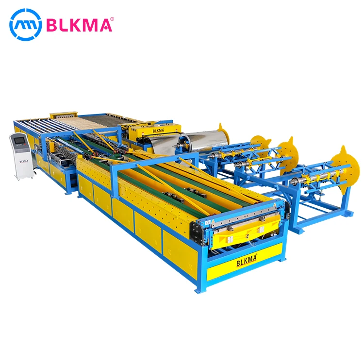 hot sale duct board manufacture auto line / duct production line 5
