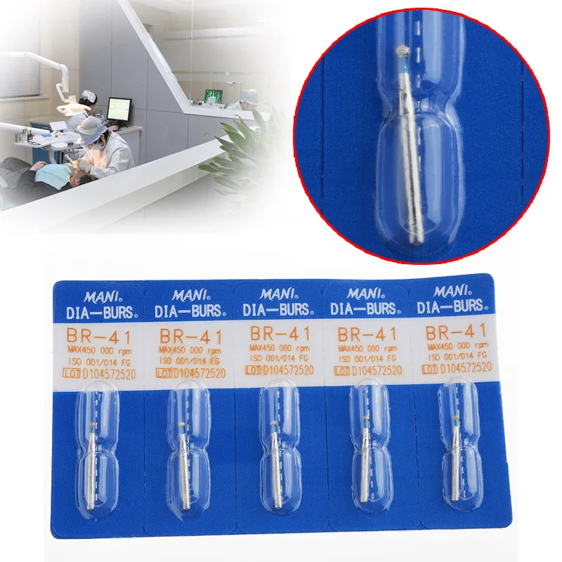 Высококачественное Стоматологическое алмазное сверло стоматологические высокоскоростные ручные сверла средний стоматологический инструмент