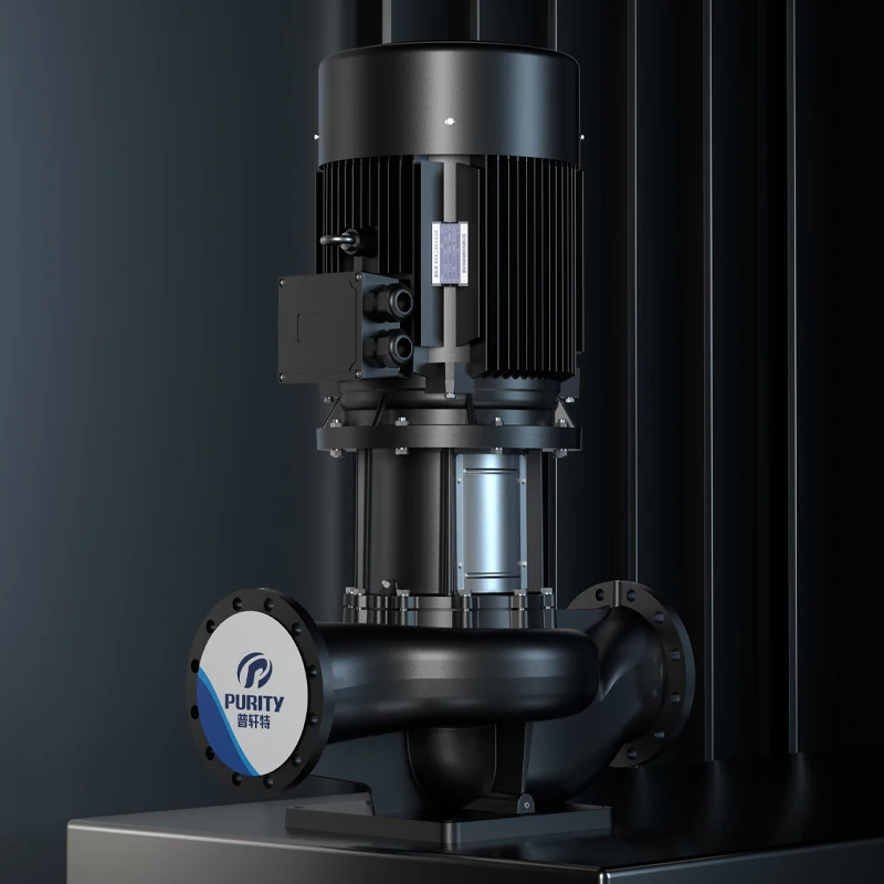 Factory Direct Sale inline circulation pump Booster water circulating vertical inline centrifugal pump