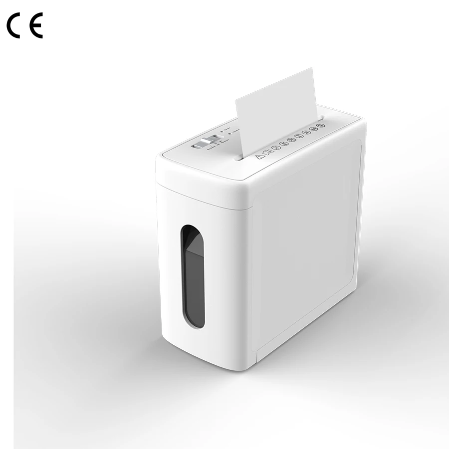 Hot sales 9.1L P4 6 sheets cross cut 40dB super silent paper shredder