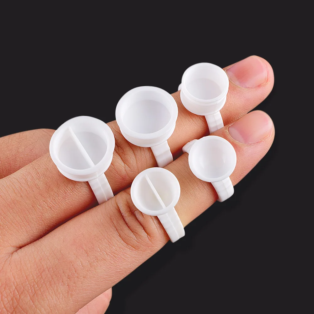 Top quality factory price disposable lash glue holder eyelash extension glue ring