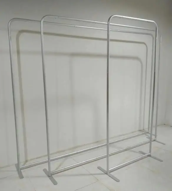 10ft 8ft  Backdrop Aluminum  Easy Tube Tension Fabric Booth Banner Display