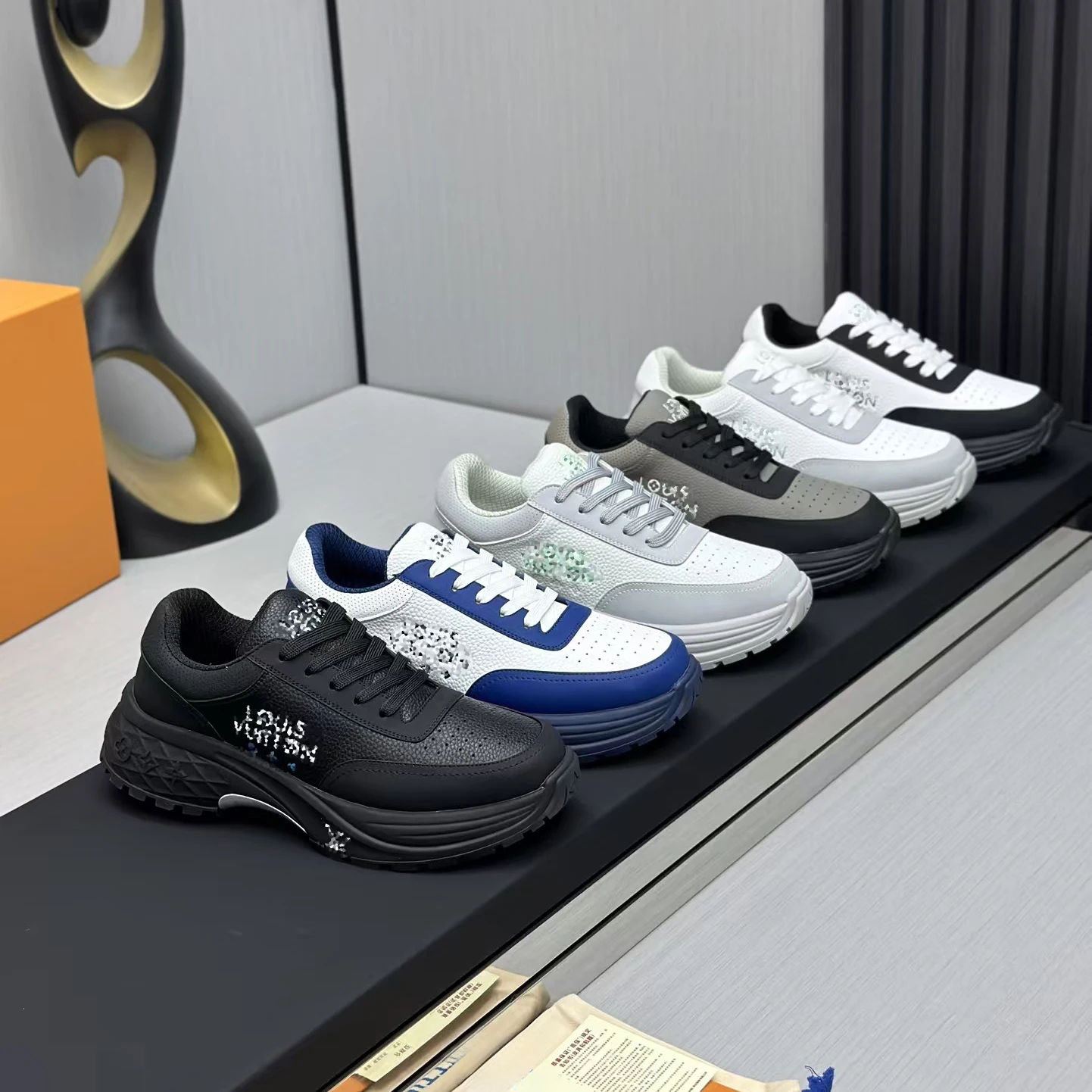 Luxury designer high quality printed casual shoes High-end basketball sneakers Unique luxury brand running shoes Fashion shoes