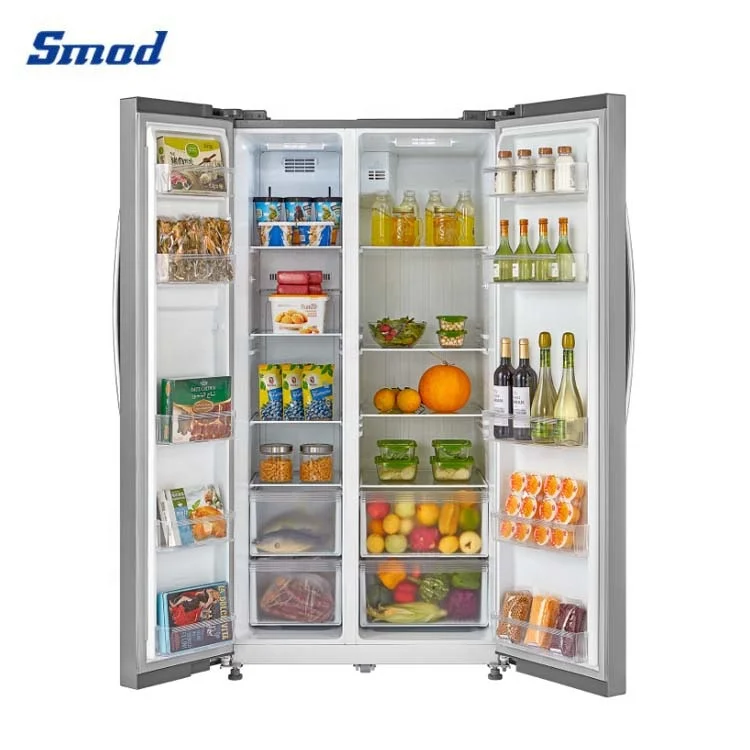 USA 18.4 Cuft No Frost Electronic Control  Side By Side Refrigerator