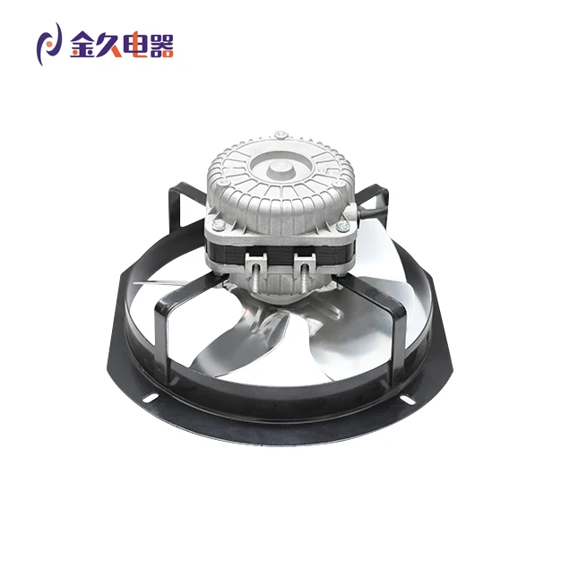 Best selling 10W Copper Wire Refrigerator Condenser Square Shaded Pole Fan Motor YZF10-20