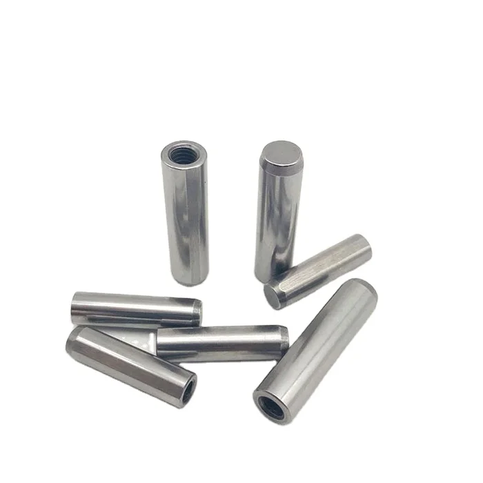 Early Bird Special MSTP D5-16 Tapped Precision Stainless Steel Dowel Pin Oversized +0.01/+0.005 mm for Industrial Use SUJ2 Pins