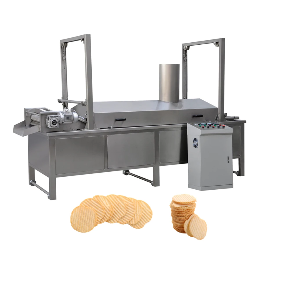 Thermostat Controlled Nut Snack Pellet Automatic Batch Fryer