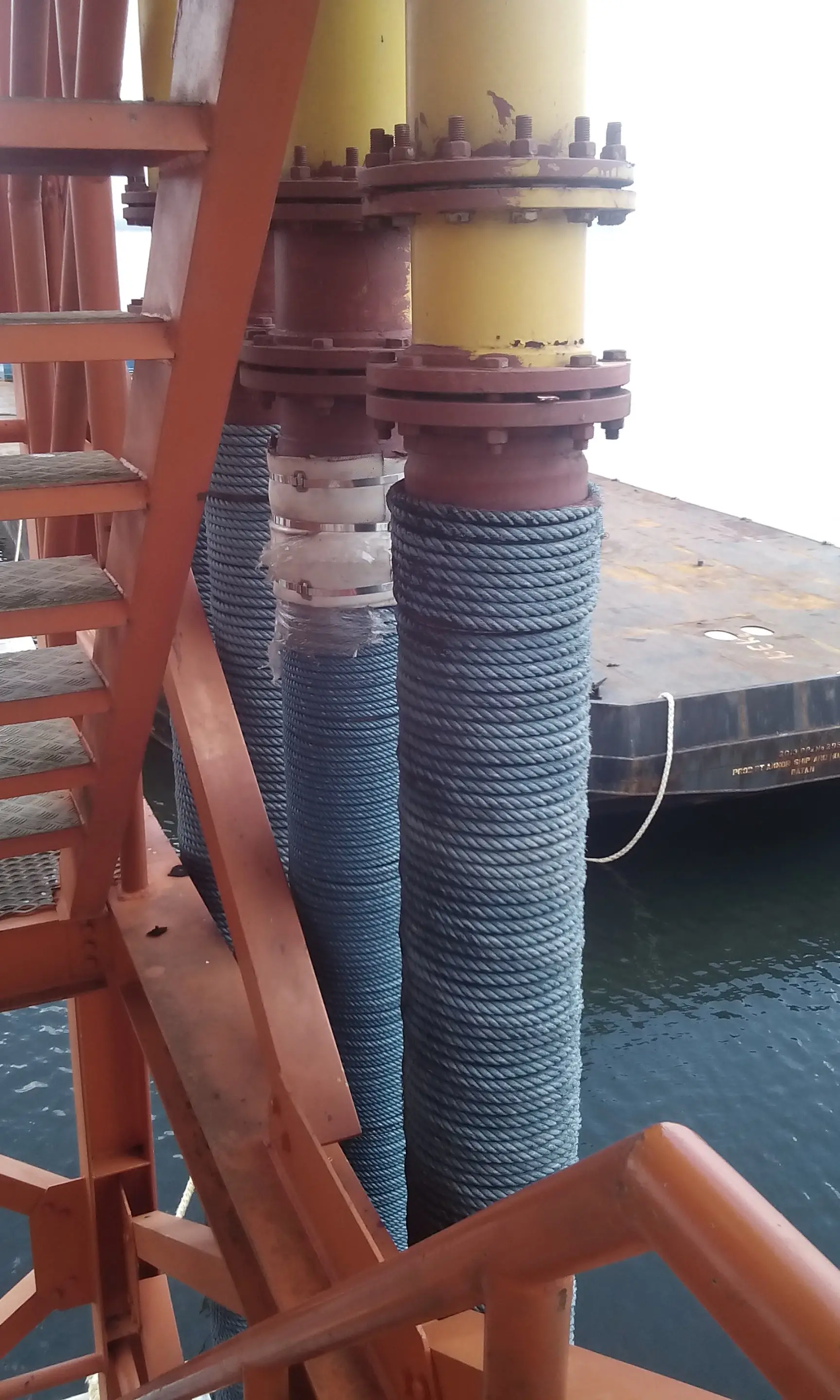 Flexible rubber  Fuel tank truck chemicals  vessel Suction Delivery Composite Hose pipe