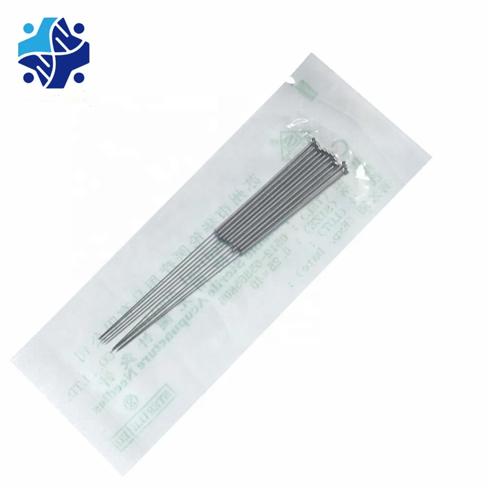 100pcs/box china acupuncture needles with steel handle