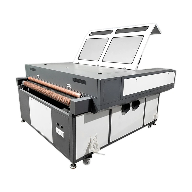 Customized  CCD camera positioning 1610 Co2 Laser Cutting Machine engraving machine for textile fabric