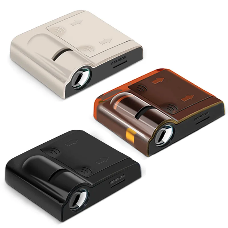 wireless car logo welcome light led car door light 12V car lamp