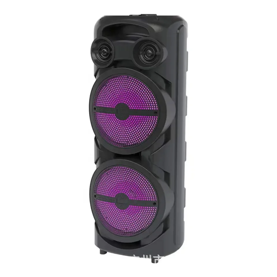 tawar sapikar mini parlante Luidspreker parlante led altavoces exterior parlante karaoke Double 8inch wireless blueteeth speaker