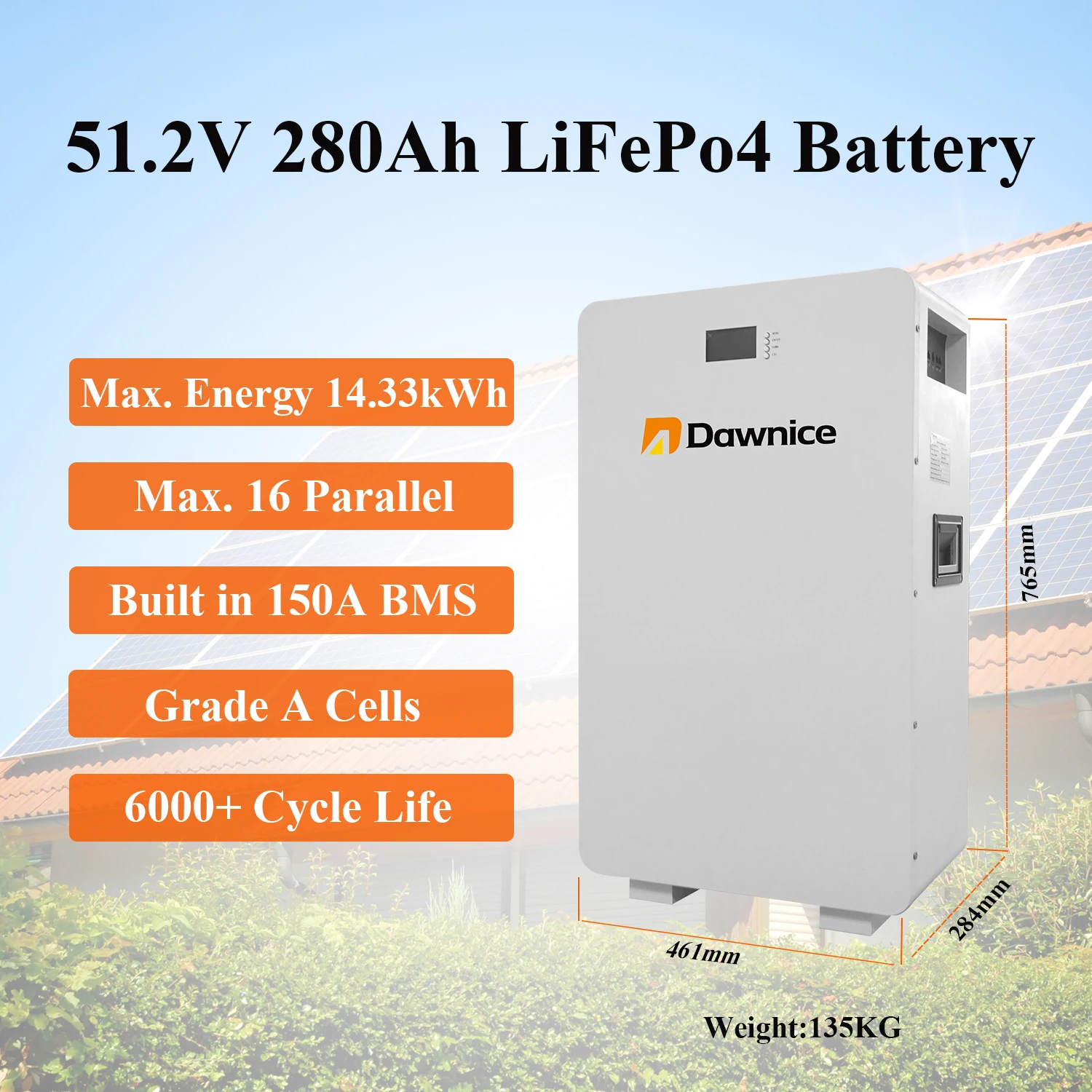 Best Off Grid Solar Power 48v 100 Ah 200ah 15kw Lithium Ion Lipo4 48 volt 280ah Lifepo4 Battery Energy Storage