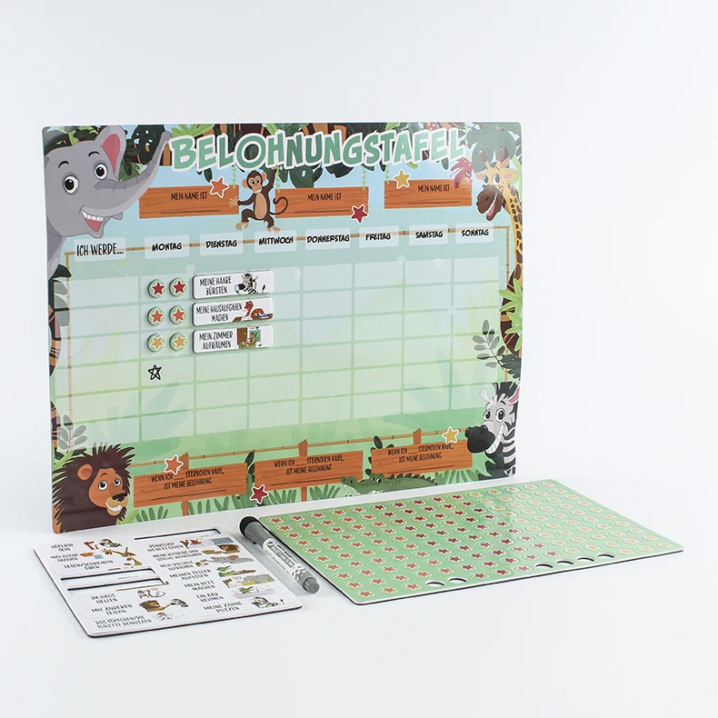 Магнитный календарь на холодильник, белая доска, магнитный сухой стираемый календарь для холодильника, настенный Декор для дома и кухни