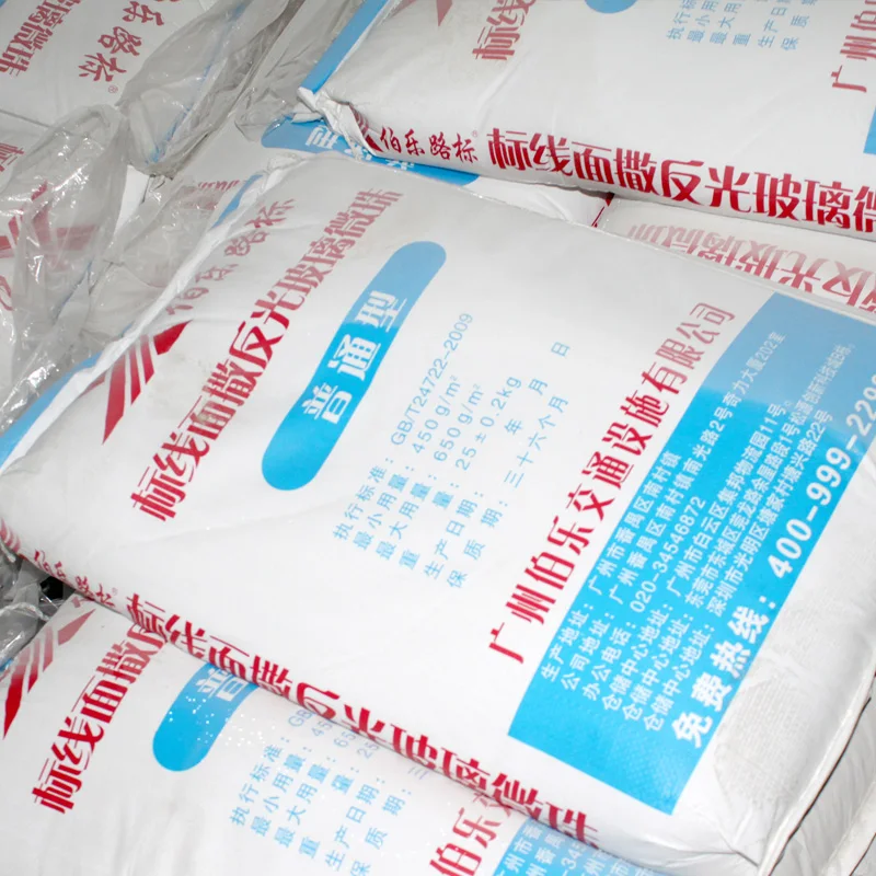 OEM Manufacturer Thermoplastic White and Yellow Road Marking Paint Powder with Glass Beads for Construction