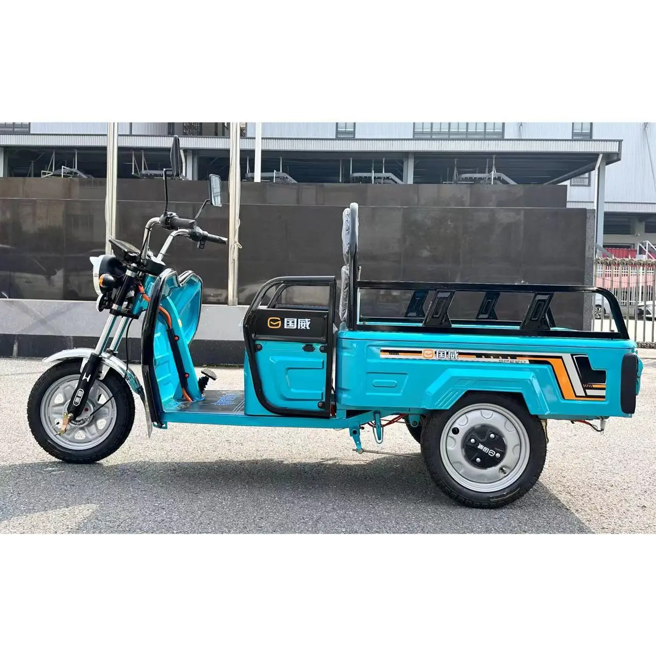 1000w electric tricycle for cargo adults gowei three wheeler motorcycle  farm use guowei cargoo tricycle for sale