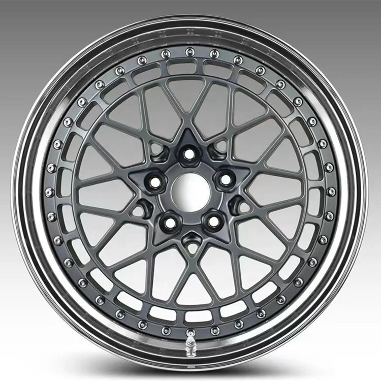 Chinese factory high quality 15 inch forged center spoke disc for two piece forged alloy wheels /three piece forged alloy wheels