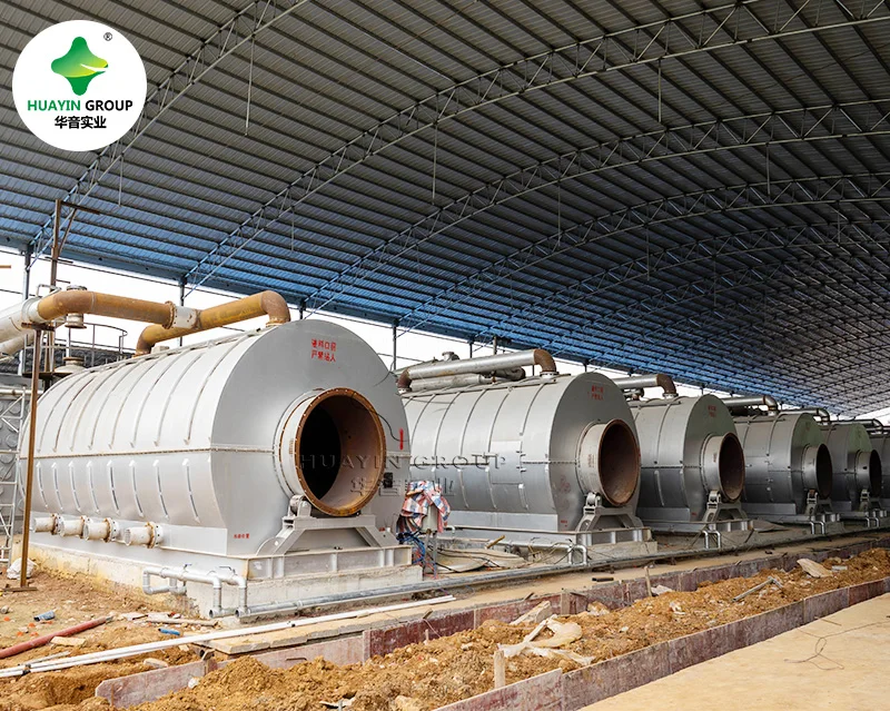 50 ton waste plastic to oil pyrolysis plant for producing diesel fast pyrolysis equipment