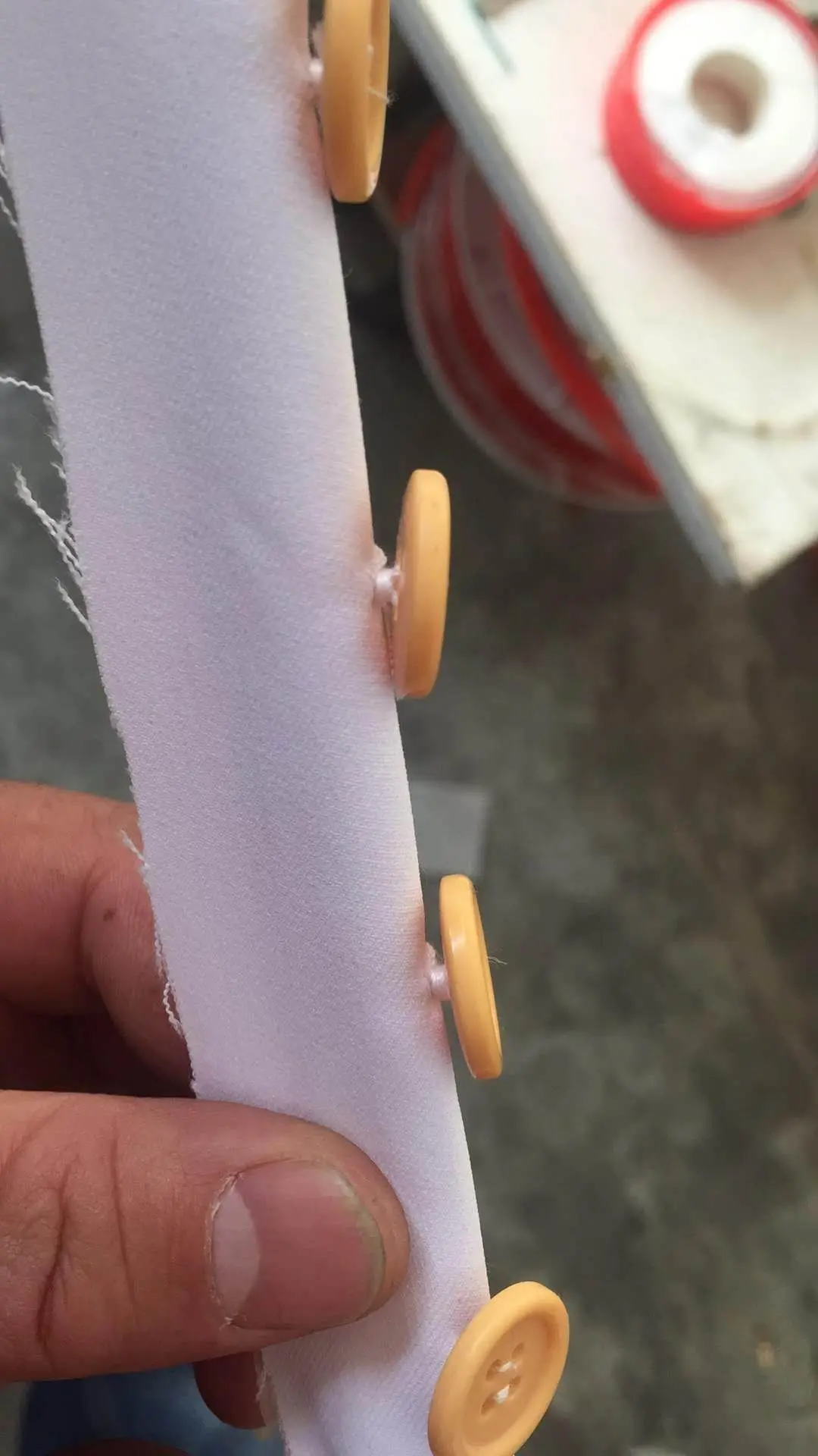 RONMACK RM-10R Hot melting button wrapping & knotting machine  thread button machine heatsealing yarn button winding machine