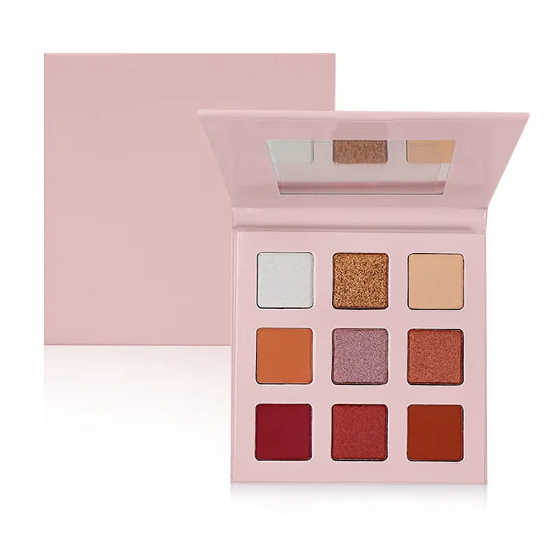 Waterproof High quality 9  Eyeshadow Palette Brown Eyeshadow Palette for gifts