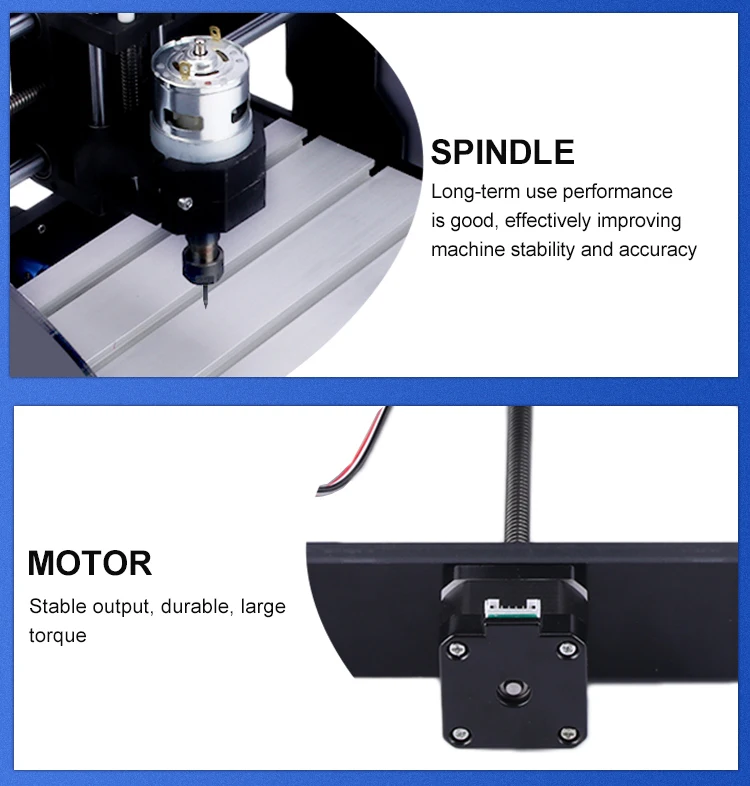 2 in 1 CNC 3018 Pro Max With USB Flash CNC Router For Bamboo Wood Acrylic PVC Plastic