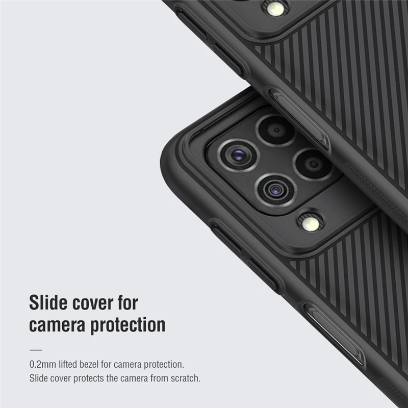 Чехол для Samsung Galaxy M62 чехол Nillkin Camshield противоскользящий защиты камеры жесткие чехлы телефонов F62