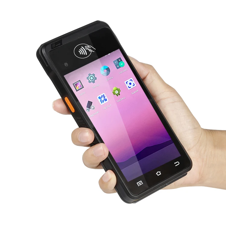 Android Pda Мобильный GPS Wifi 2d qr-код оплаты, портативная терминальная машина