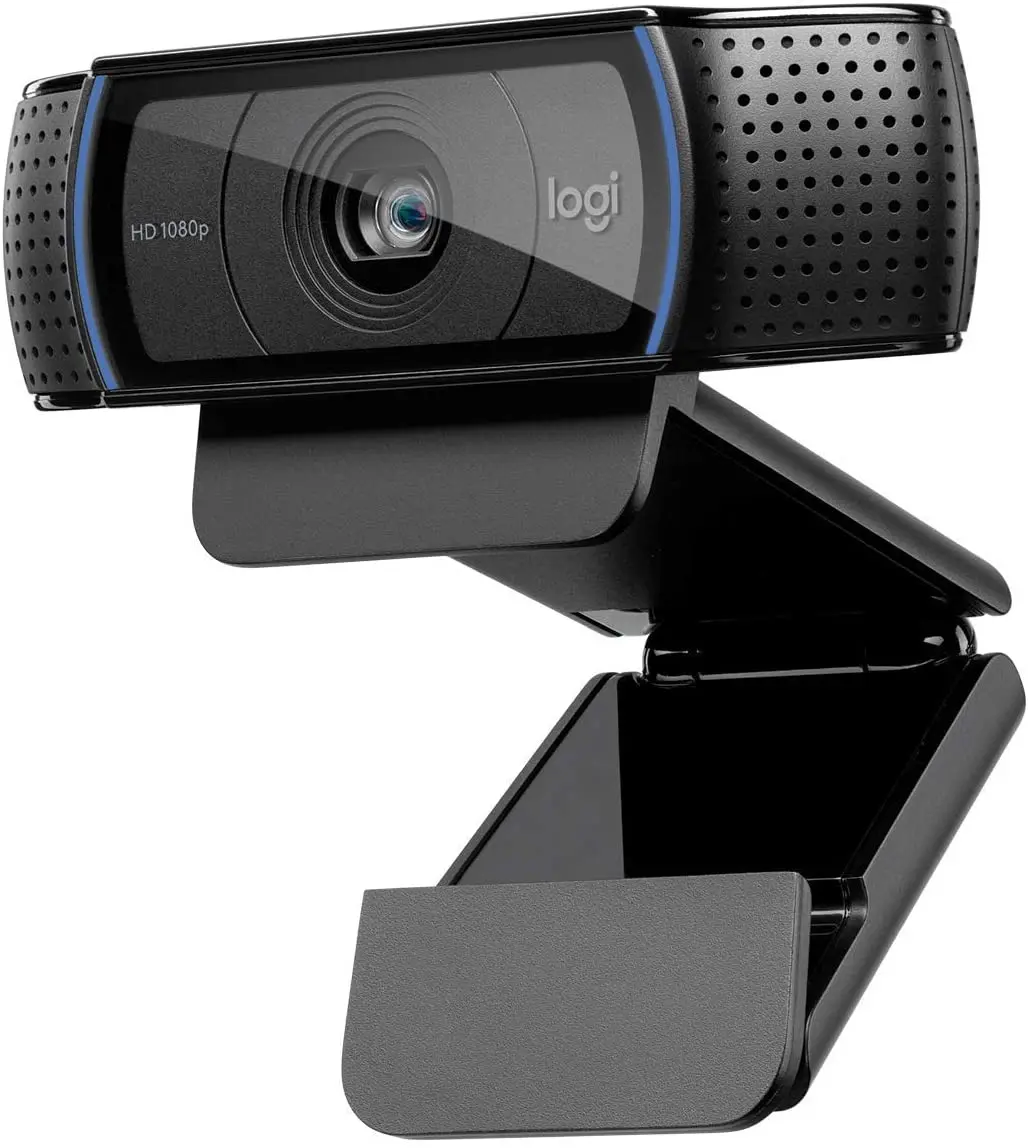Веб-камера Logitech C920 Pro HD Широкоформатная камера для видеозвонков и записи 1080p веб-камера настольного компьютера или