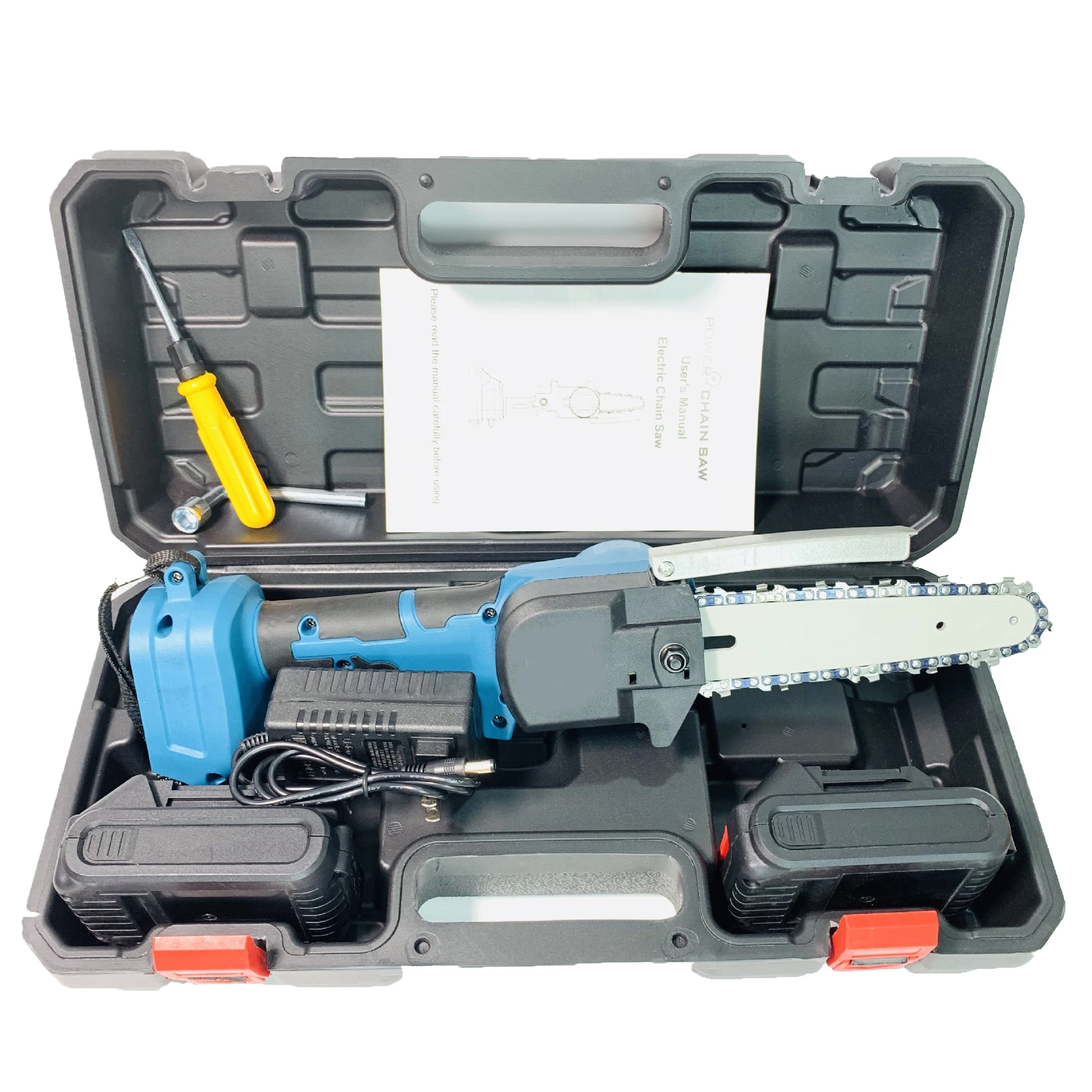 Wood Cutting Machine 6inch Rechargeable Lithium Battery Cordless Chainsaw Brushless Chain Saw Electric