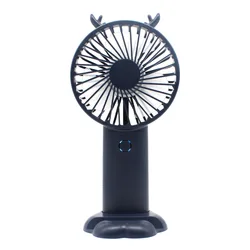 Portable Handheld Fan Rechargeable Table Desk Fan Air Cooling Battery Charging Mini Personal Hand Held Handy Fan