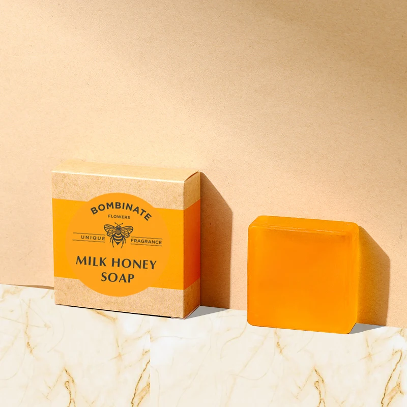 OEM ODM Hotel Natural Whitening Honey Body Soap Wholesale Organic Soap Private Label Savon Honey Soap