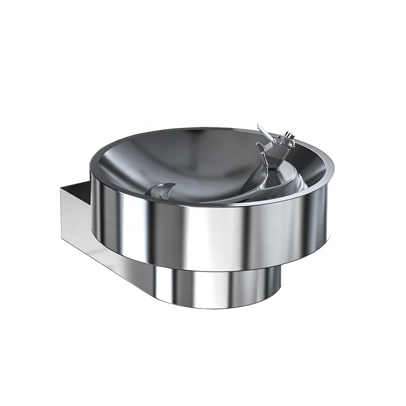 Настенный дозатор питьевого фонтана из нержавеющей