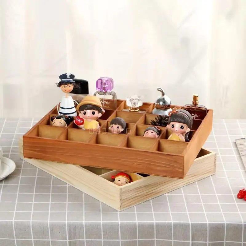 wood pallet essential oil bottle show shelf 36 pcs bottle for 10ml essential oil glass bottle wooden box without lid